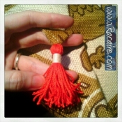 Racaire - tassel for the fast and easy pouch tutorial